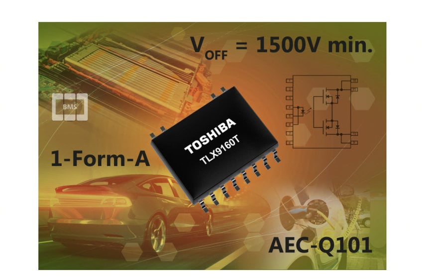 TOSHIBA RELEASE HIGH VOLTAGE 1500V AUTOMOTIVE PHOTORELAY